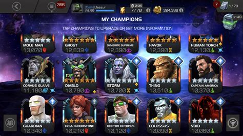 marvel contest of champions arena cutoff